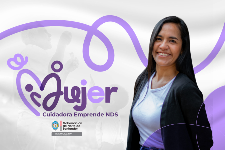 Mujeres cuidadoras emprendedoras de Norte de Santander reunidas, mostrando sus productos y emprendimientos